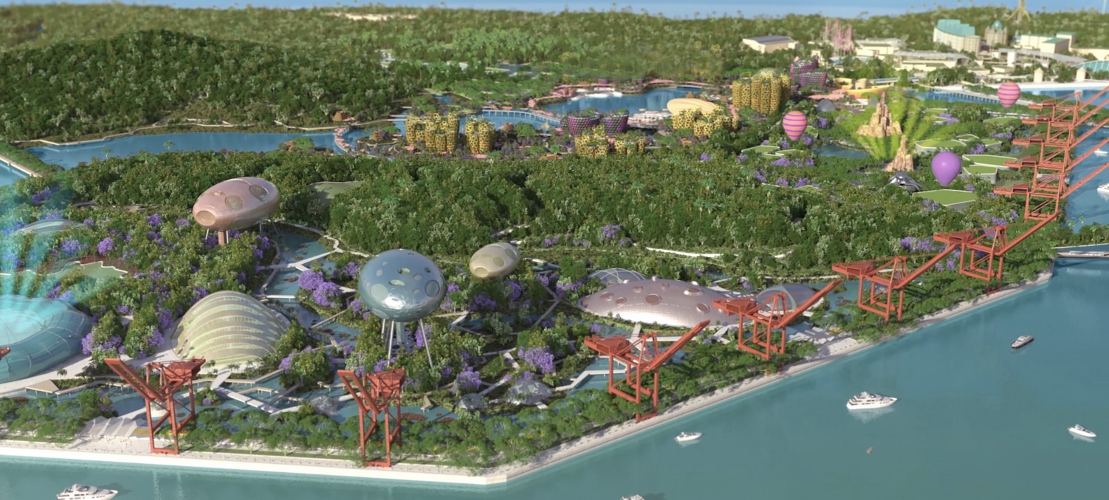 Pulau Brani artist impression